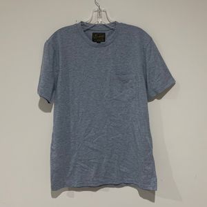 Lucky Brand Printed Graphic Tee – Gray Cotton – Men’s Size M